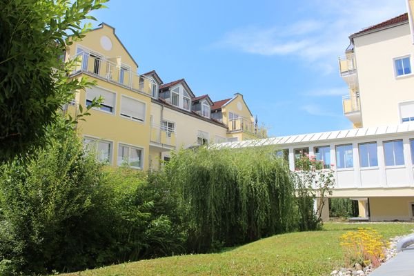 Innenhof mit Gartenlage