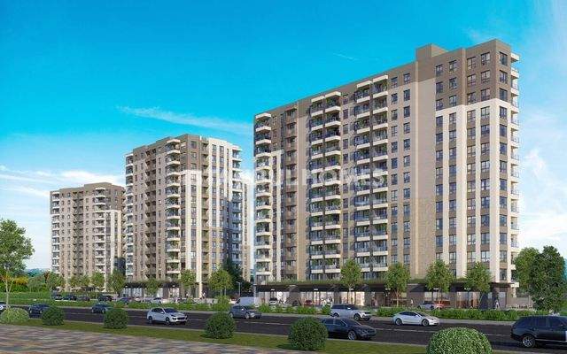 Flats with Sea and Princes' Islands Views in Maltepe