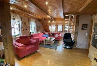 Wohnzimmer EG im vorderen Haus