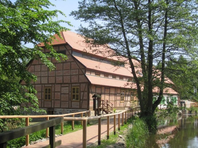 Historische Wassermuhle Mit Nebengebaude In Hanshagen Bei Greifswald Gewerbepark Hanshagen 2qmpq4t