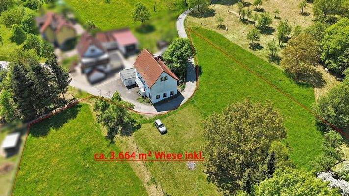 Große Wiese gegenüber inkl.