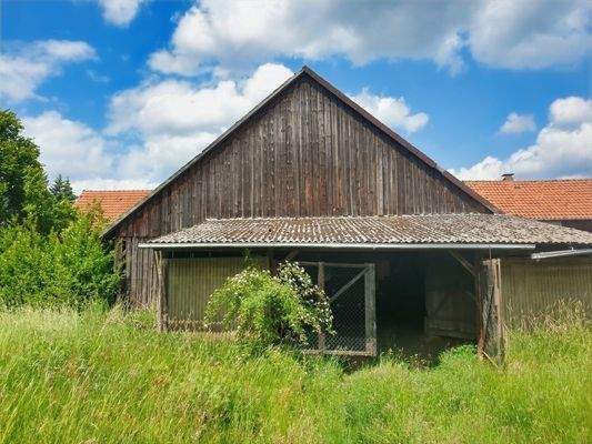 Garten Südgiebel Scheune