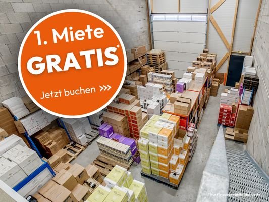 Gratis 1. Miete bei Storage24