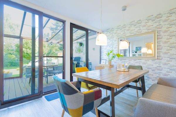 Essbereich mit Terrassenzugang