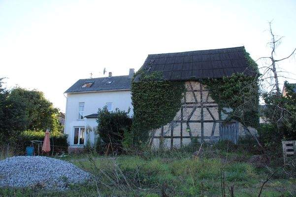 Die große Scheune ist angebaut