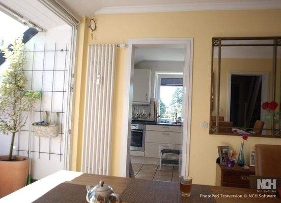 Küche und Essbereich