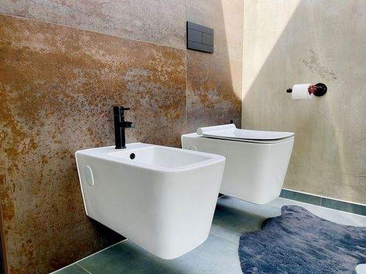 WC+Bidet Badezimmer OG