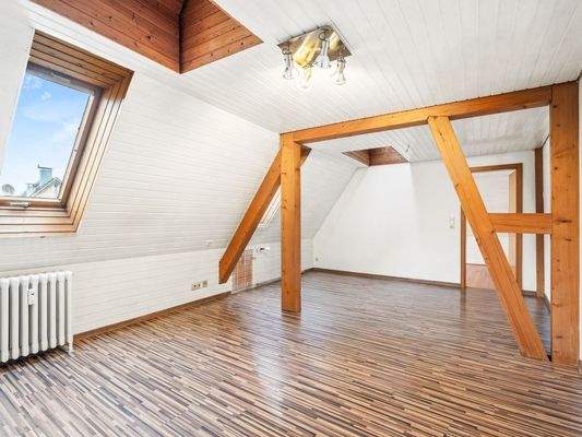 Zimmer im Dachgeschoss Süd