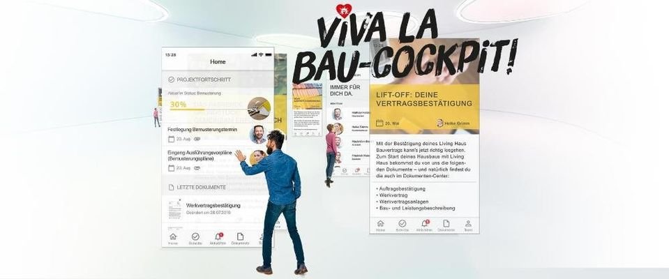 Livinghaus Bau-Cockpit