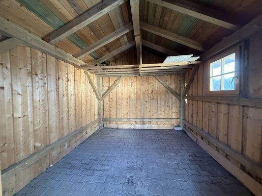 Lagerfläche Schuppen