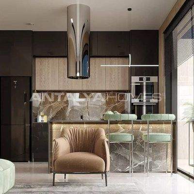 Stylish Apartments in a Popular Project in Alanya Tosmur