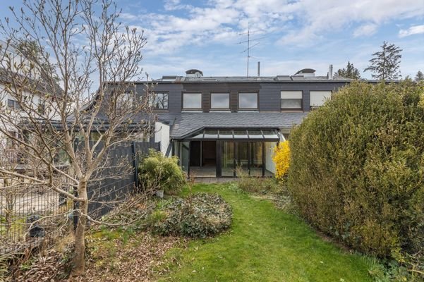 Frontansicht Gartenseite