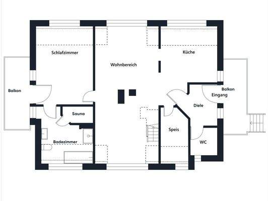 Grundriss Dachgeschoss