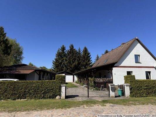 Ansicht von der Straße