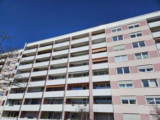 Blick Wohnanlage Südansicht