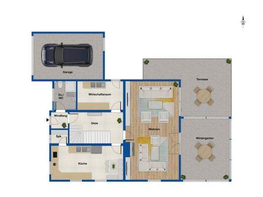 Grundriss Erdgeschoss