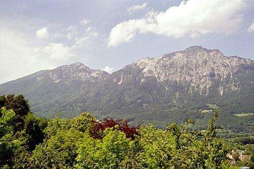 Blick auf Zwiesel mit Hochstaufen