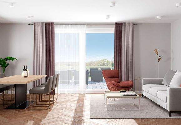 Twin Wohnzimmer Flur