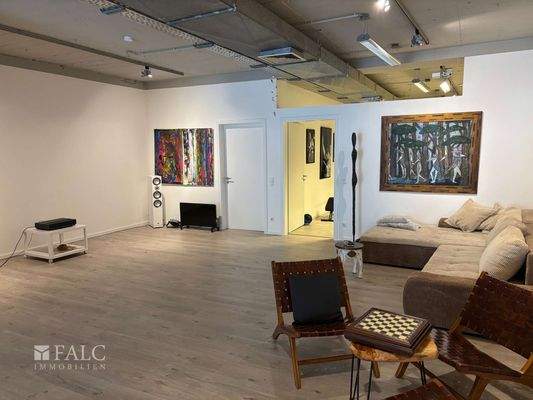 Loft Wohn- und Schlafbereich