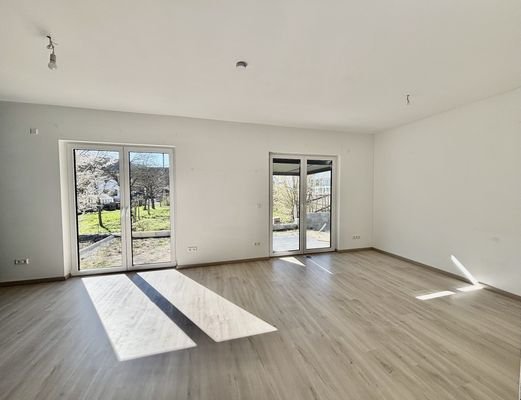 Wohnzimmer ohne Einrichtung