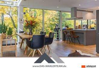 Glas und Lichtspiel vereinen Design und Natur.