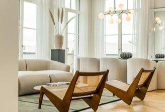 offener Wohn-Essbereich