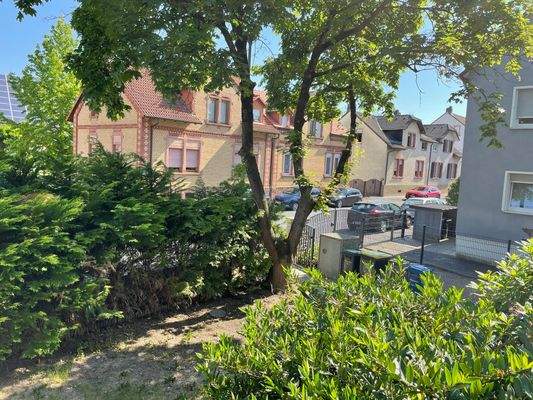 Ausblick vom Wohnzimmer 