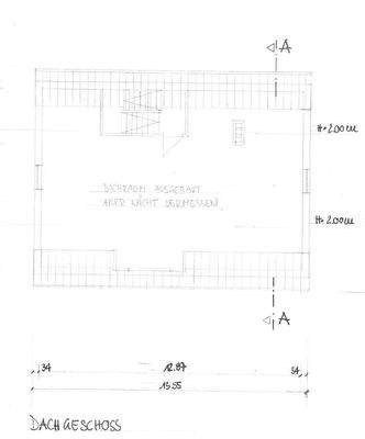 Grundriss Dachgeschoss