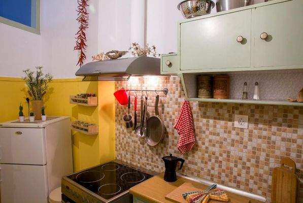 Kreta, Chania: Renovierte und voll möblierte Wohnung im Zentrum zu verkaufen