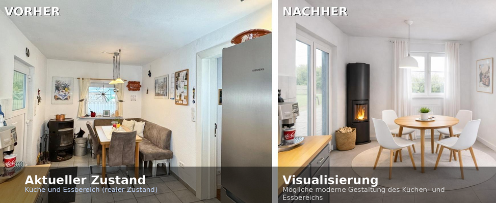 Visualisierung_Küche - Essbereich