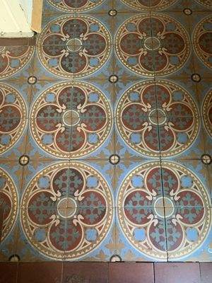 Fliesen im Eingangsbereich