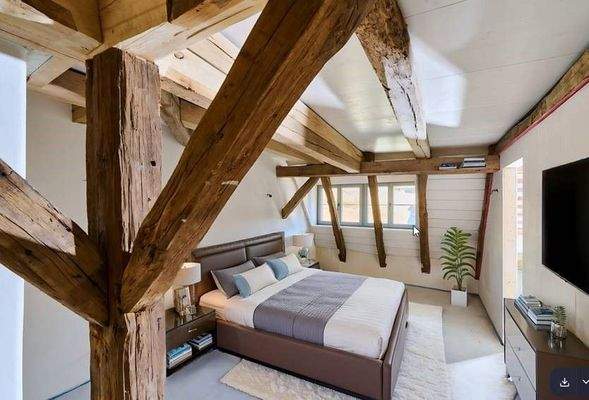 Schlafzimmer, visualisiert