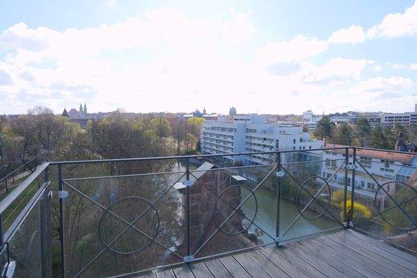 Dachterrasse mit Panoramablick