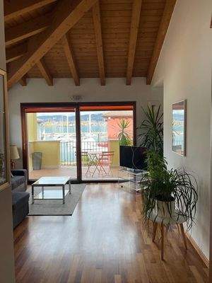 Ausblick vom Wohnzimmer