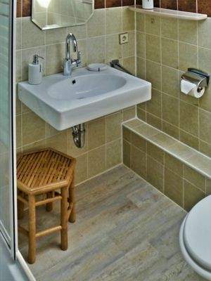 Badezimmer große Ferienwohung