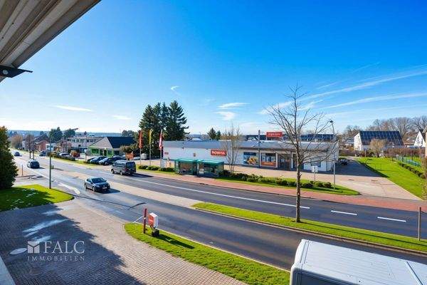Aussicht aus der Wohnung nach Norden