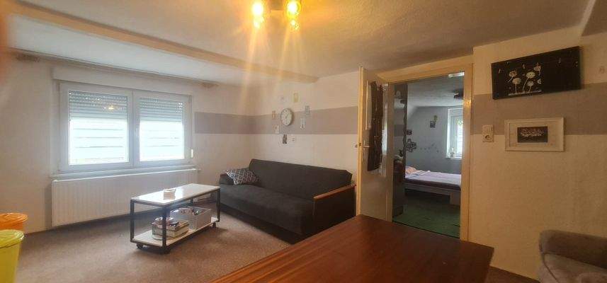 Wohnzimmer im DG Nebengebäude