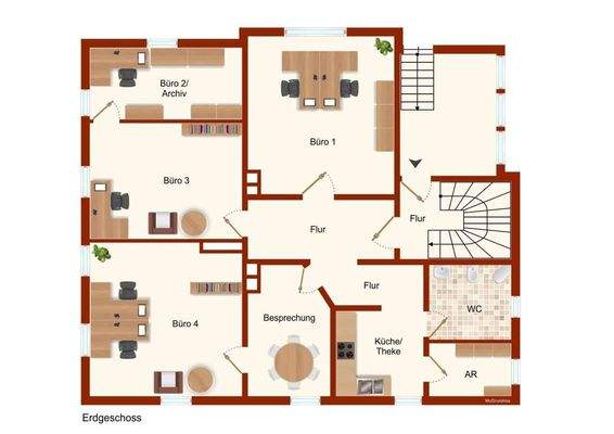 Grundriss Erdgeschoss