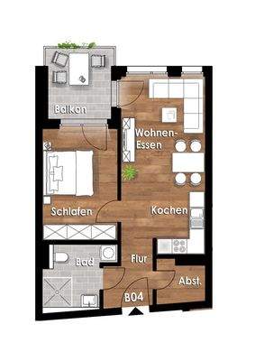 Wohnung B04
