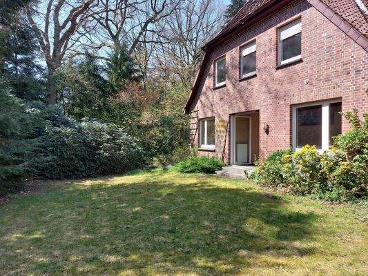 Ansicht Wohnhaus vom Garten