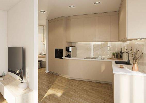 Unverbindliche Illustration Küche