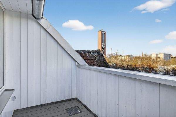 Terrasse am Wohnzimmer