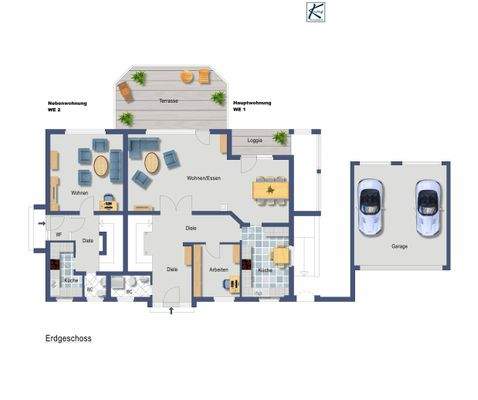 Grundriss Erdgeschoss