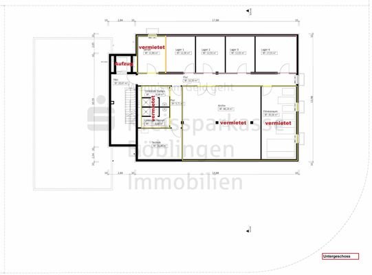 Grundriss Untergeschoss