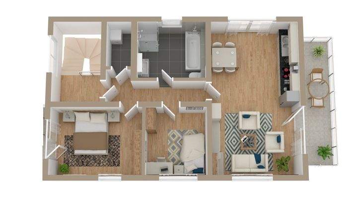 Variante_1c_Obergeschoss