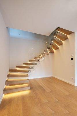 Treppe mit integrierten Abilight