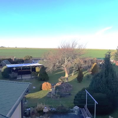 Blick vom Balkon