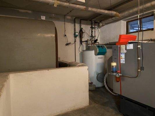 Heizraum mit Öltanks