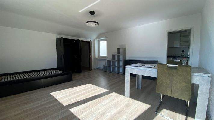 Wohn- und Schlafzimmer