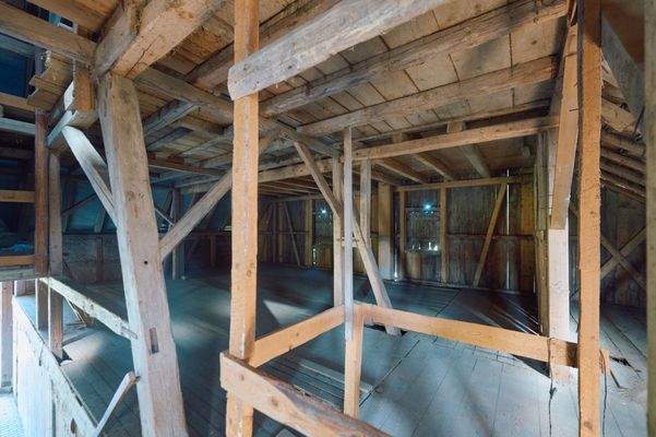 Ökonomiebereich Innenansicht 